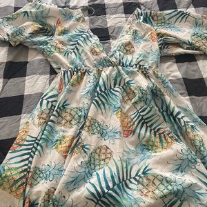 Shein Pineapple Dress